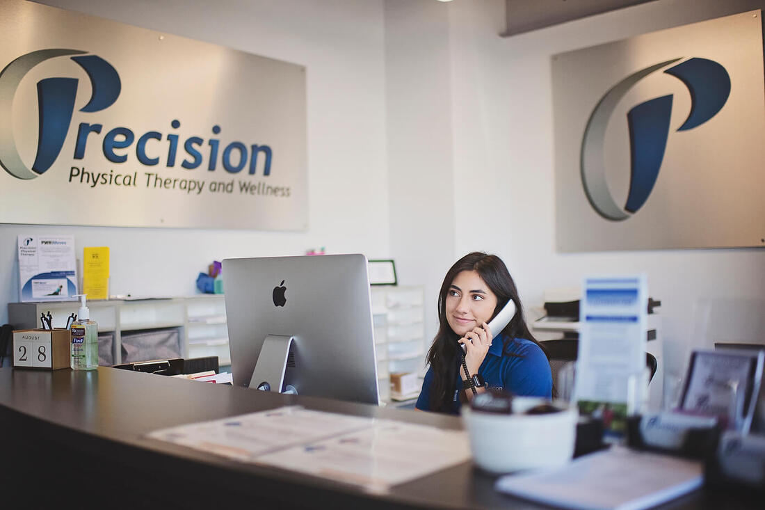 friendly staff at Precision Physical Therapy